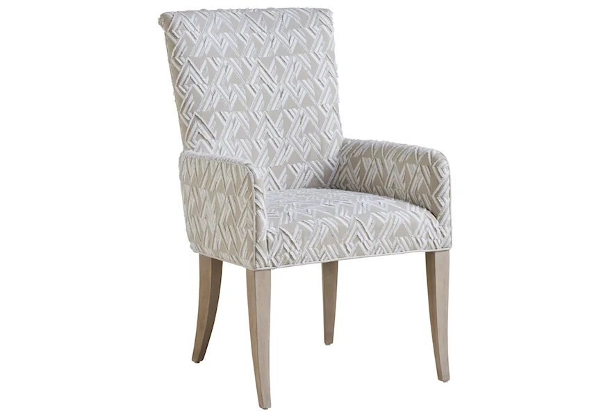 Malibu Serra Upholstered Arm Chair by Barclay Butera at Esprit Decor Home Furnishings